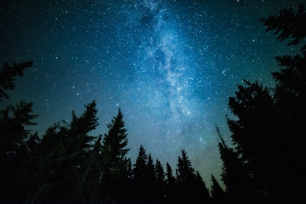 Night sky with full of stars