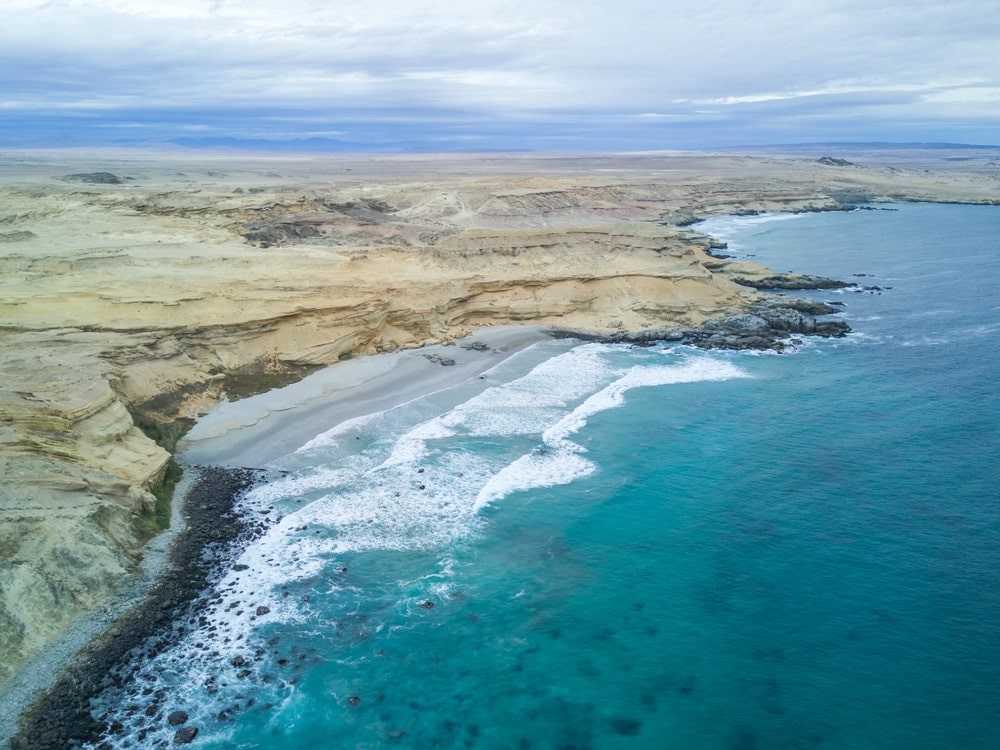 Aerial view of Atacama Desert