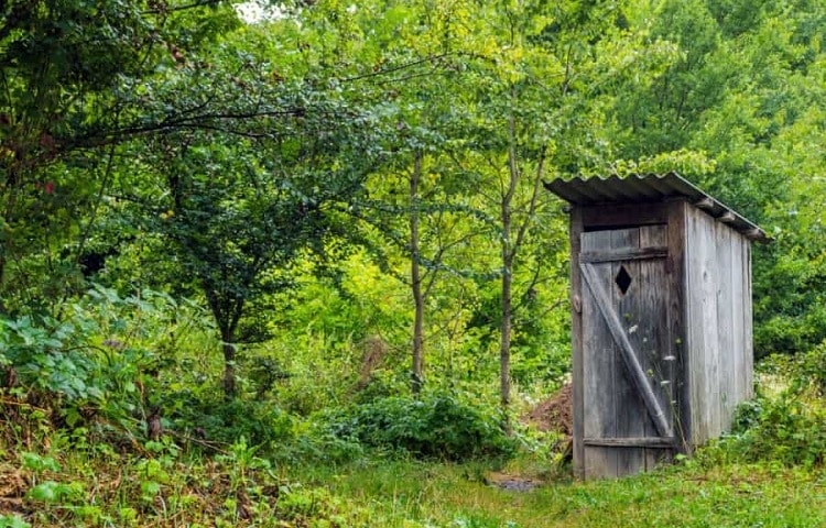 camping bathroom