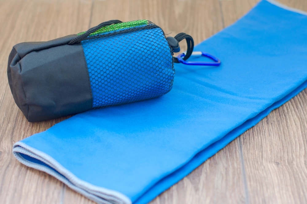 Dry towel for hiking