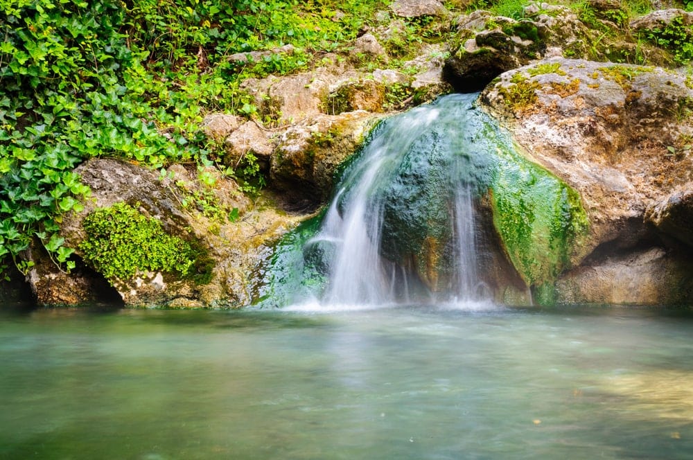 Waterfall at Hot Springs National Park