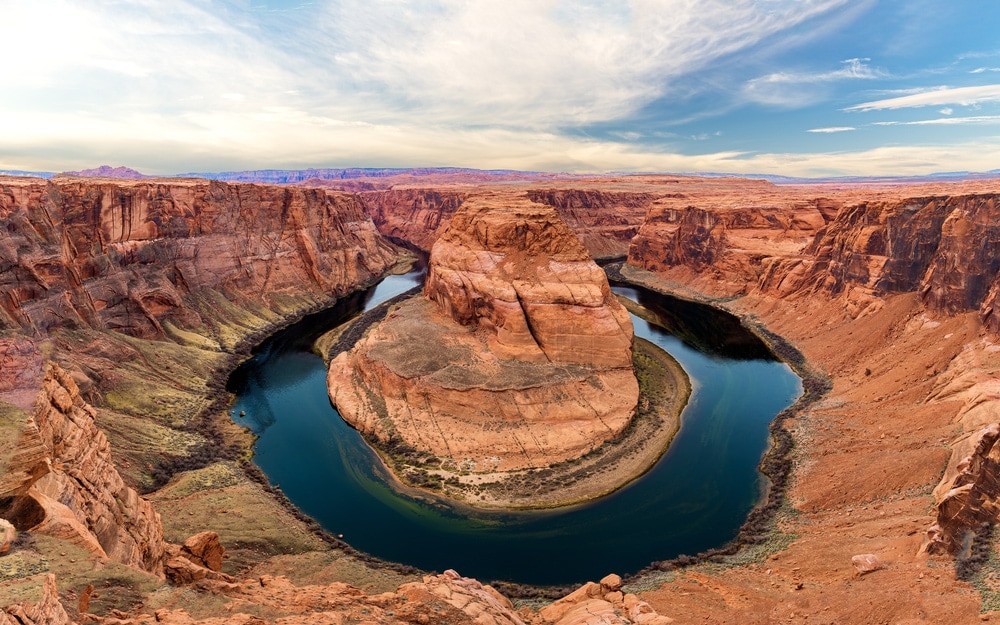 Canyon Mountain and Glacial Landform