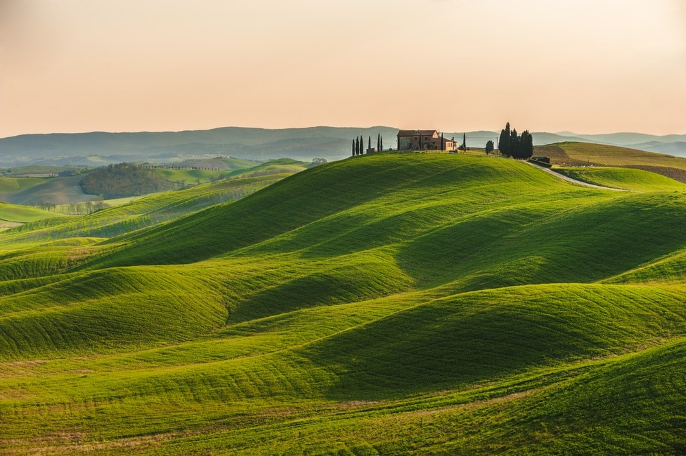 hills tuscany