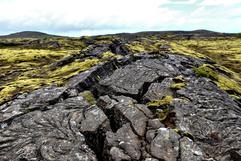 Lava plain volcanic landform