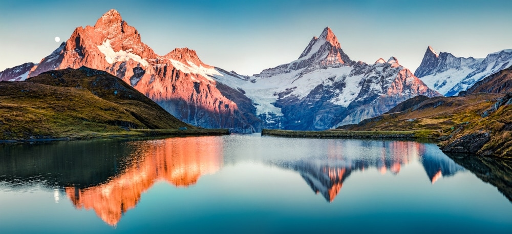 Fantastic view of mountain landform