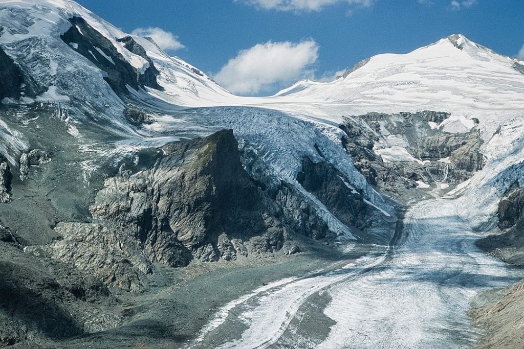 Rock glacier cryogenic landform
