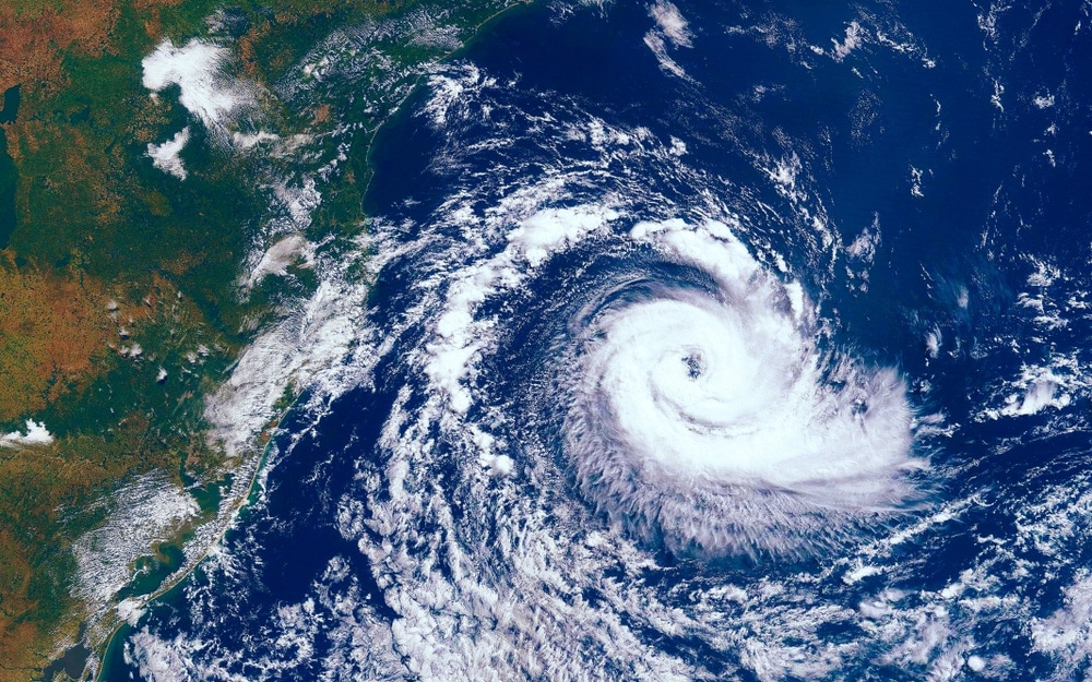 Space view of a hypercane