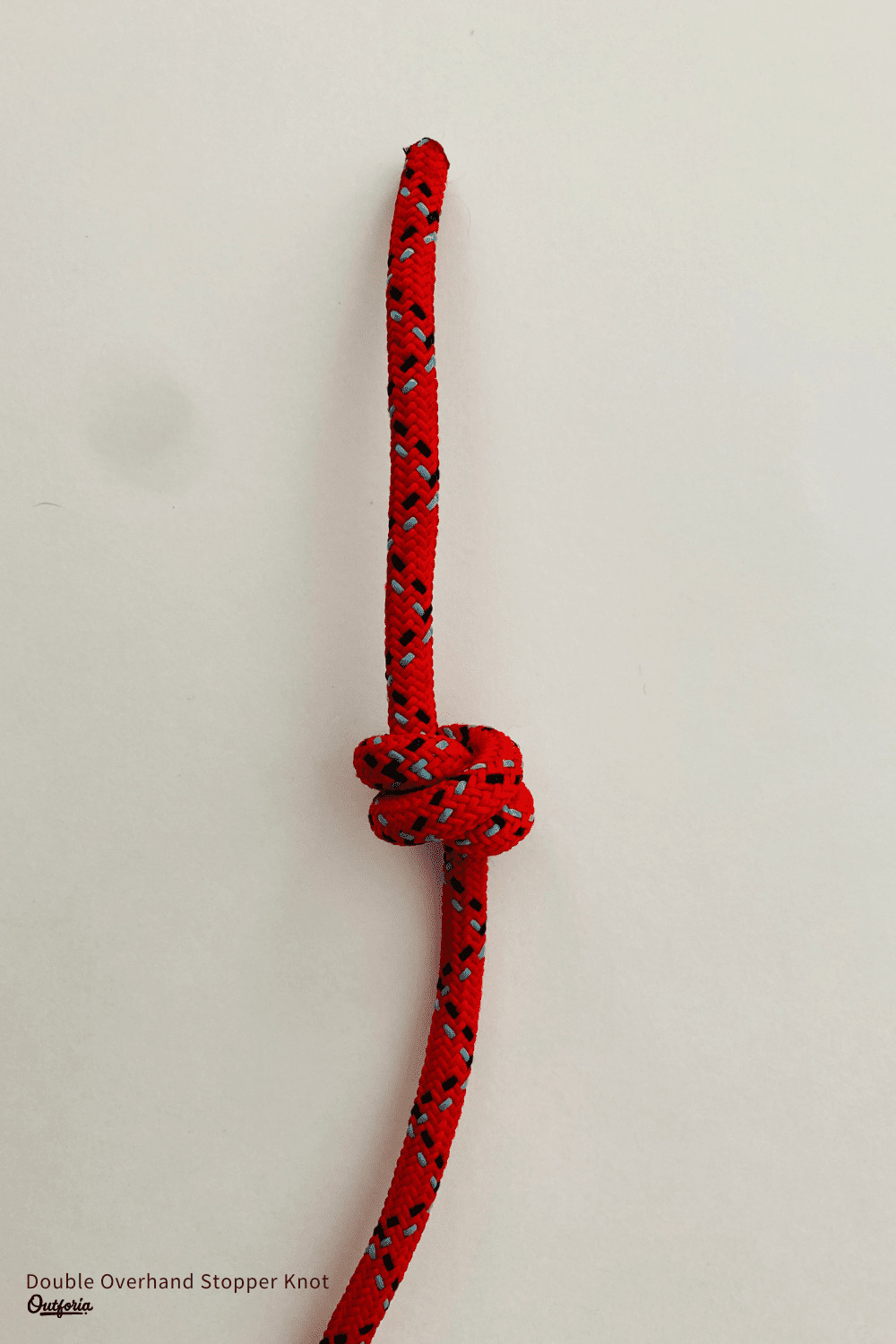 Double Overhand Stopper Knot