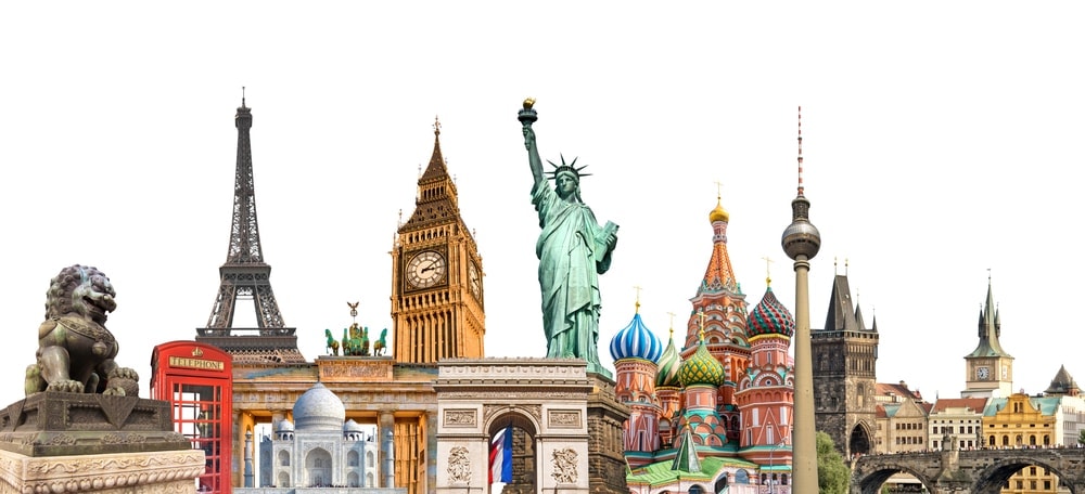world's most popular landmarks in single photo