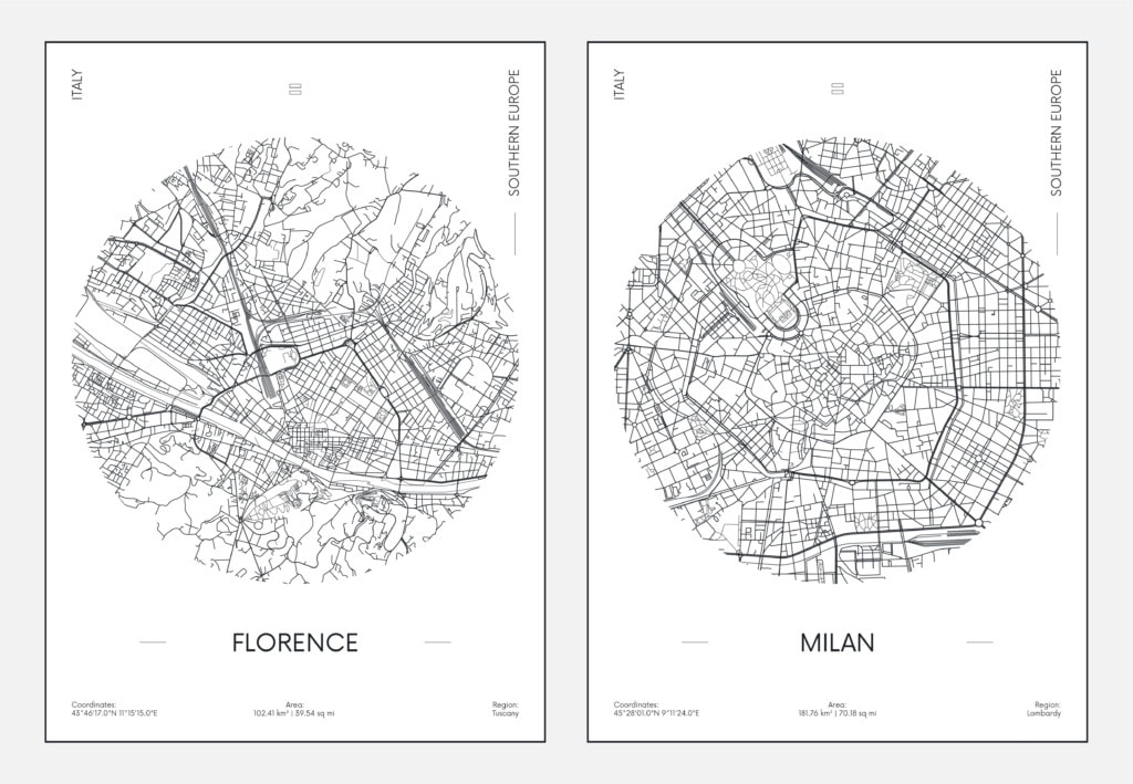 Map example during renaissance