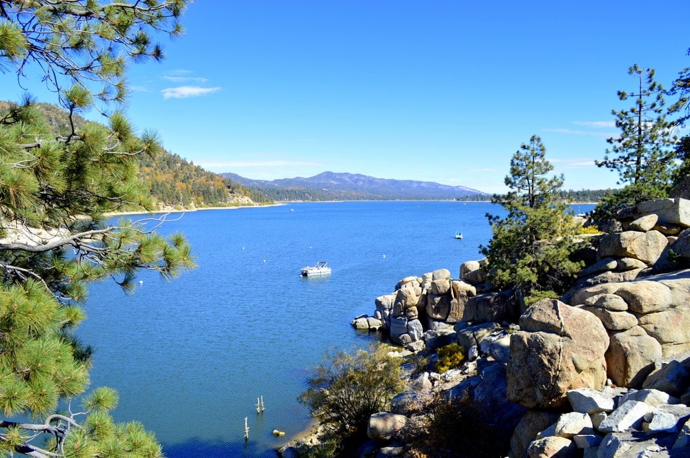 Nice view of the Bear Lake from the top