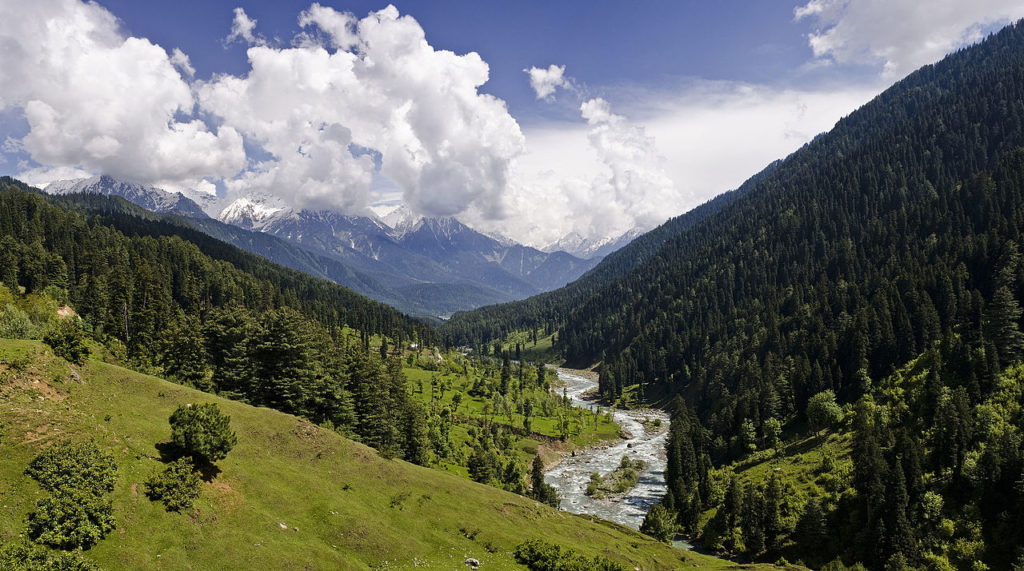 Image of Pahalgam Valley terrain