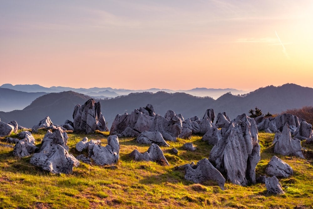 Image of a karst terrain