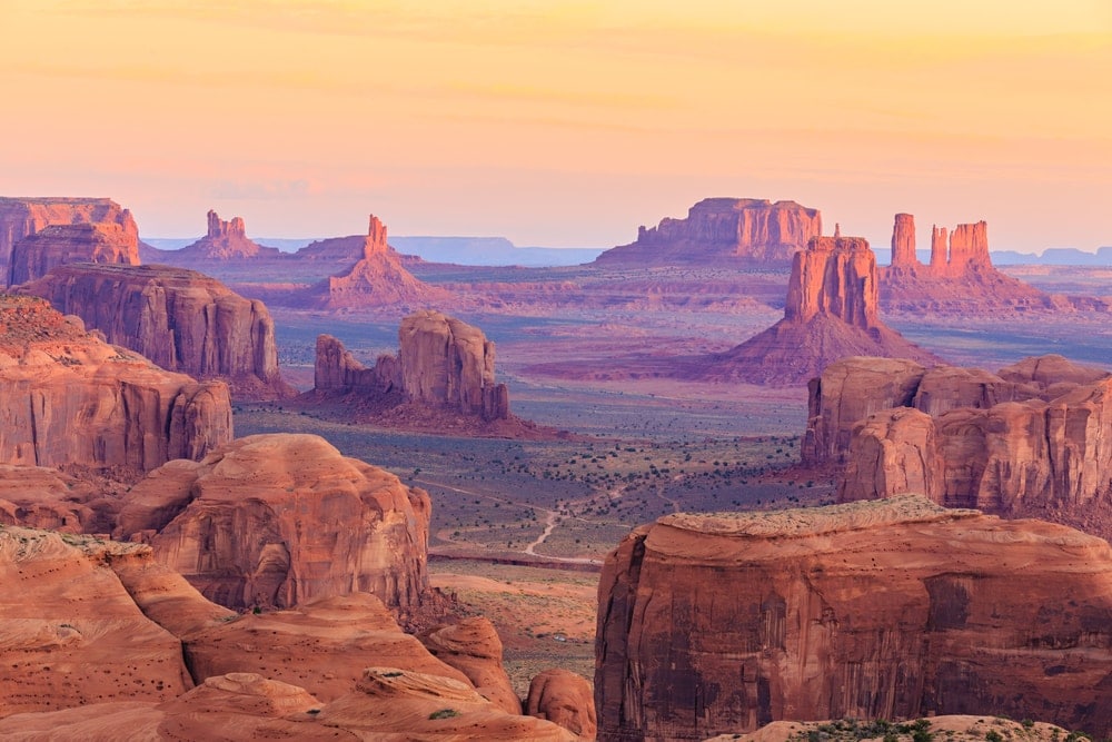 Image of Hunts Mesa, Monument Valley, Arizona, USA