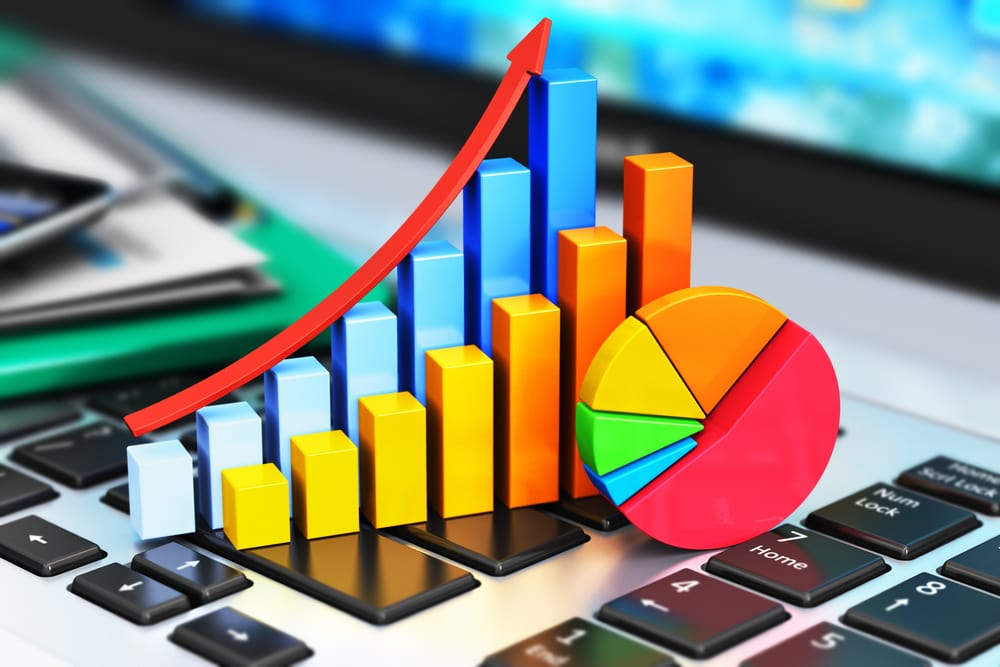 bars and graph for statistics