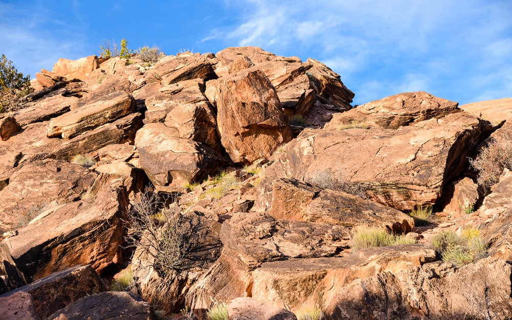 Igneous Rocks in Arches National Park 