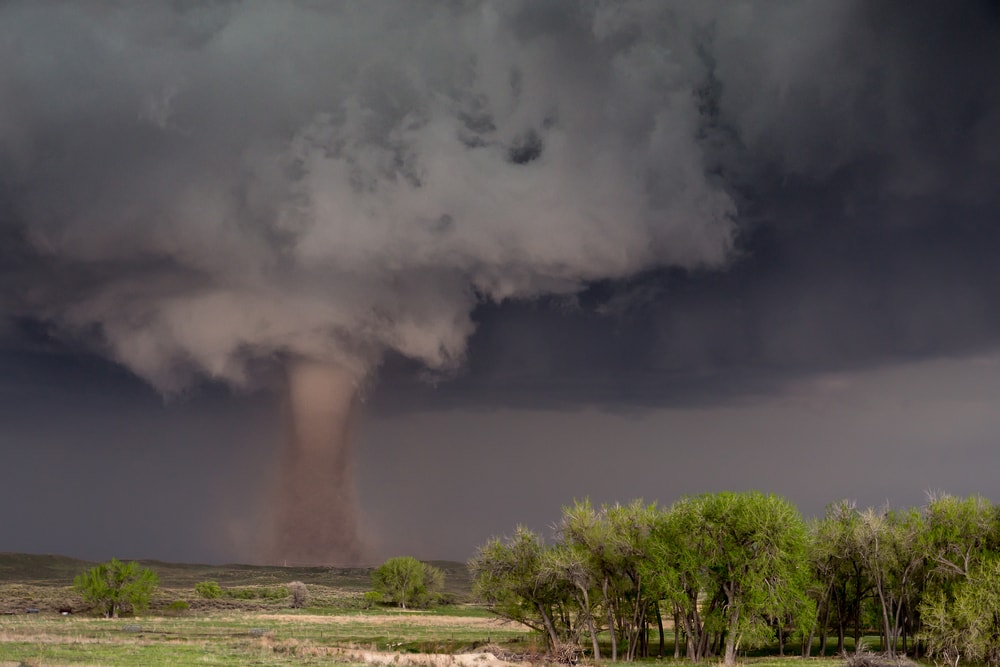 image of a tornado near Wray, Colorado  