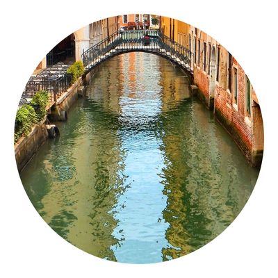 Path of the Venice canal