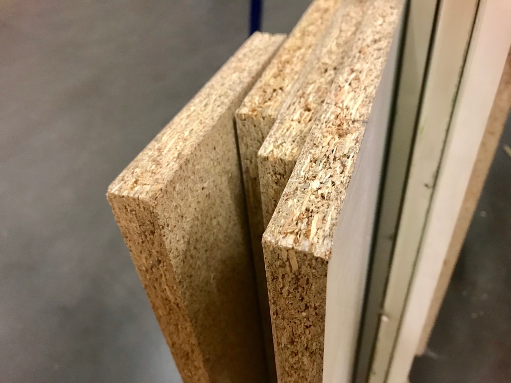 Woods with stains or paint