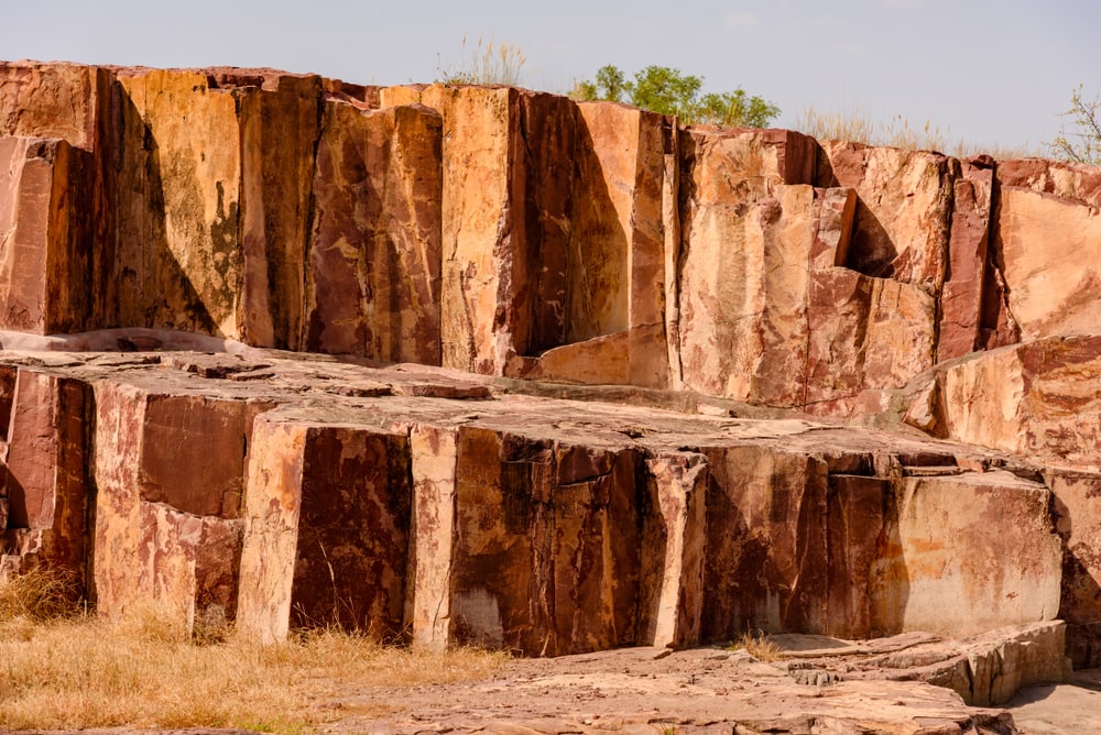 rhyolite stone formation