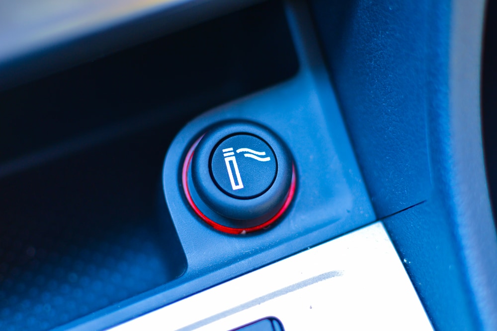 Electric Coil Lighter inside a car