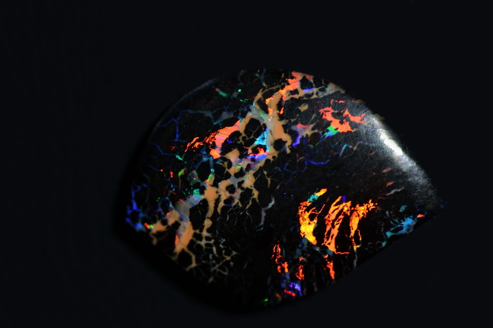 Matrix Opal on black background