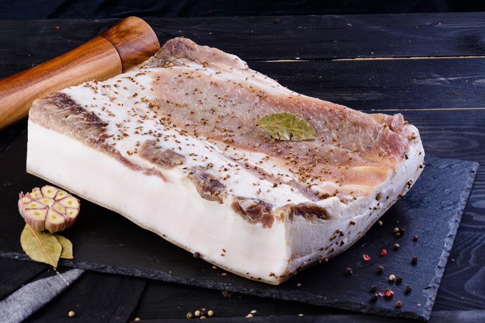 A mean tallow with herbs and spices 
