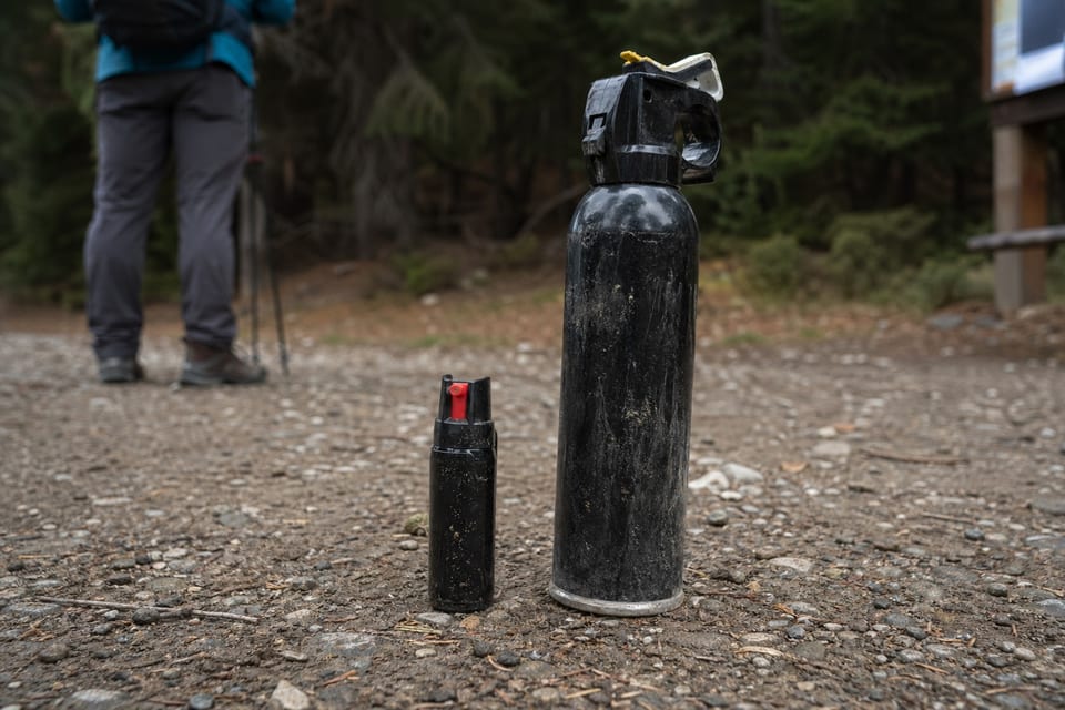 bear spray vs pepper spray featured image