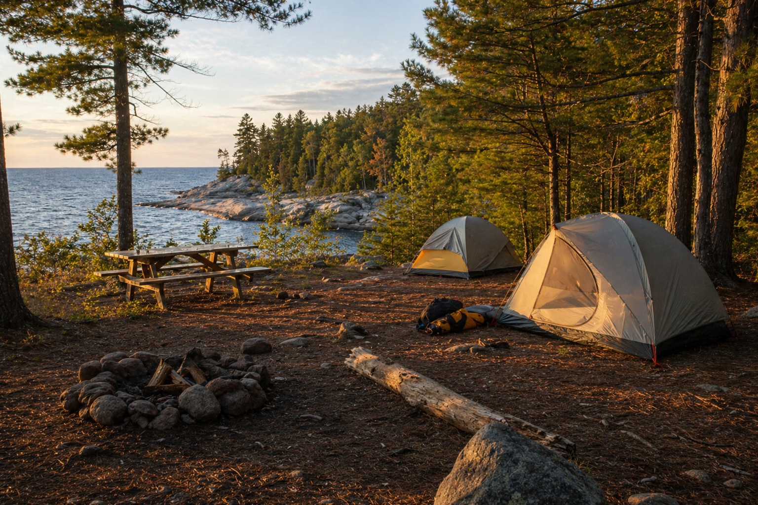 best places to camp in Michigan