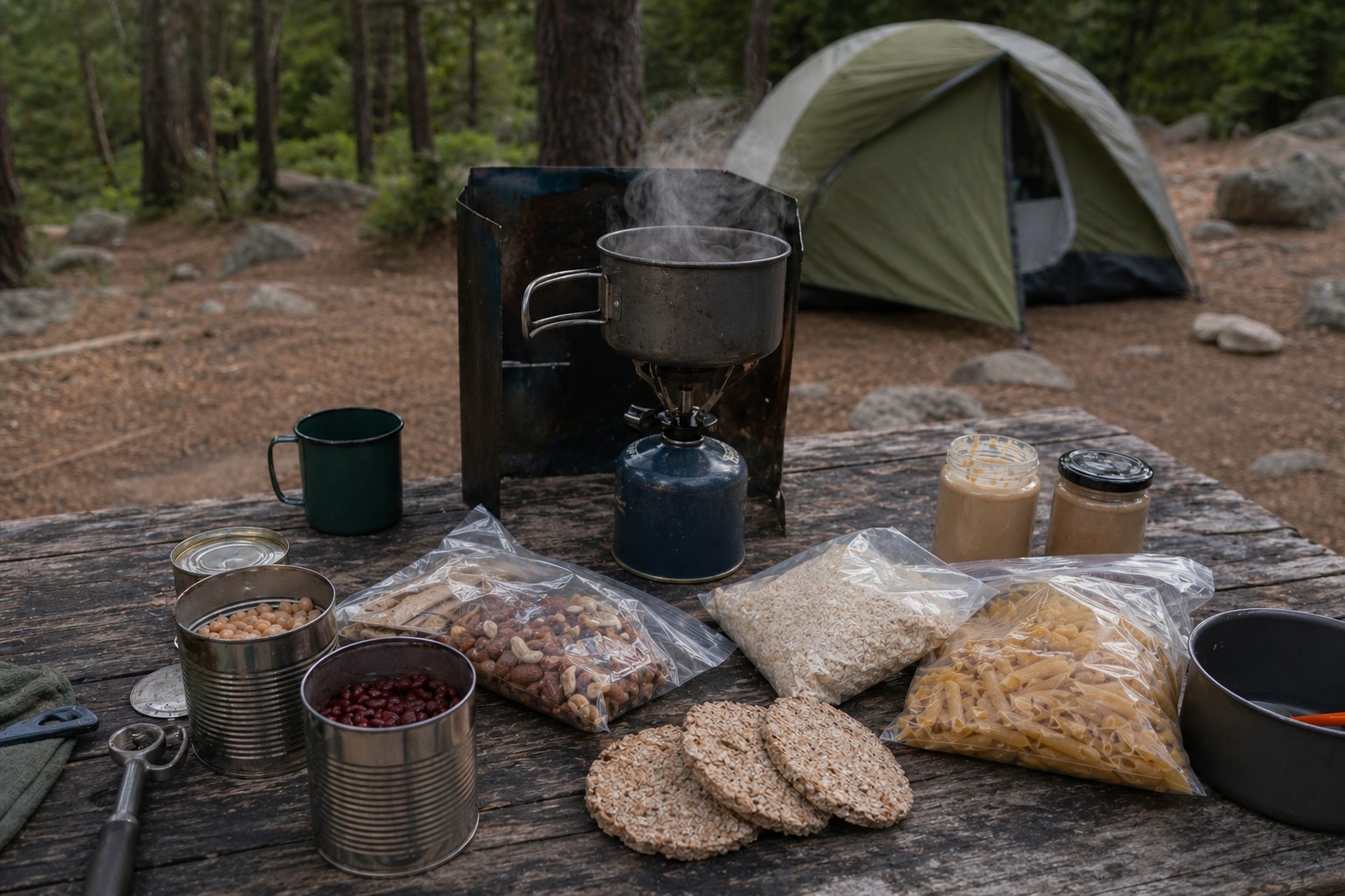 Camping food list featured image