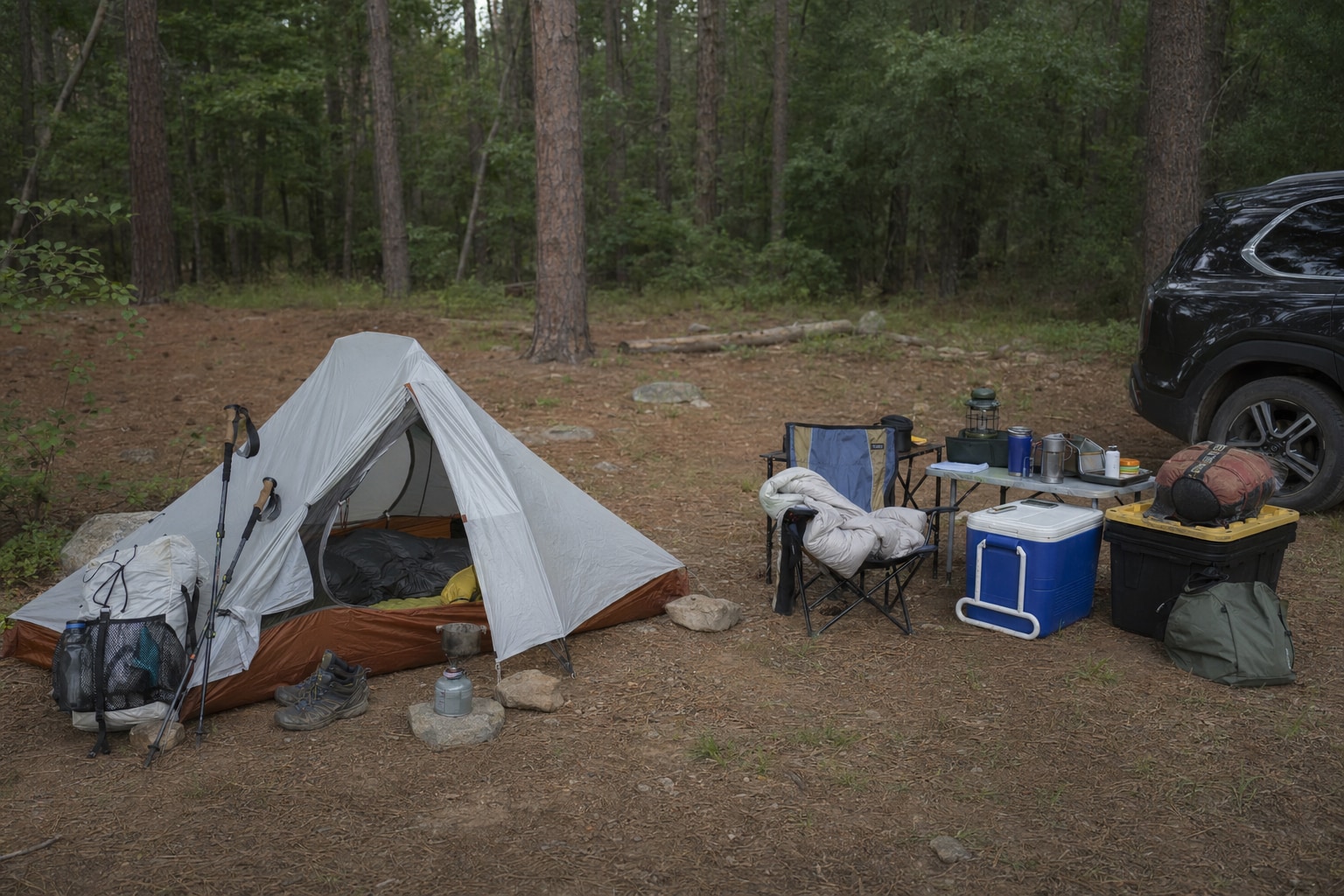 different camping styles featured photo