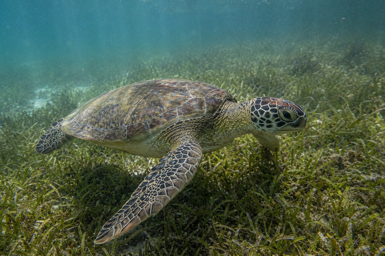 Green sea turtle featured image