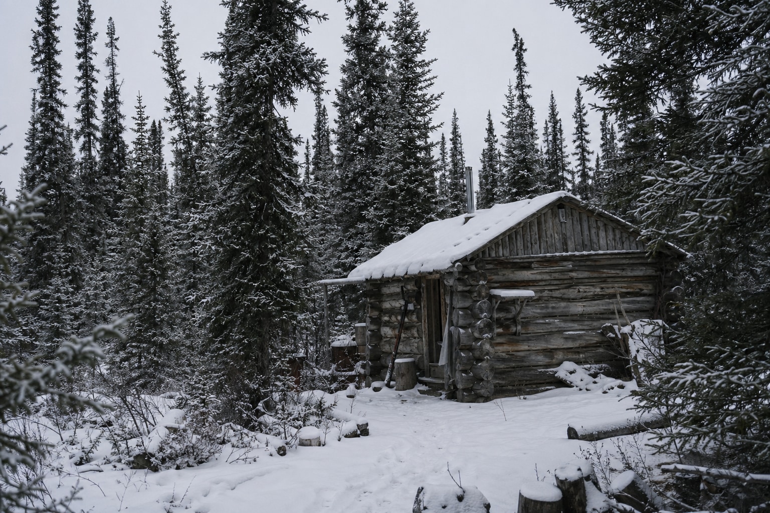 how to build a permanent shelter in the wilderness featured image
