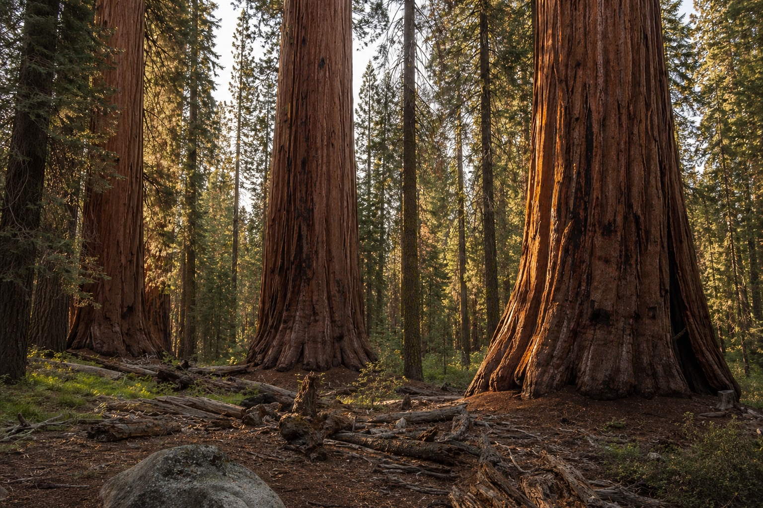National park with big trees featured image
