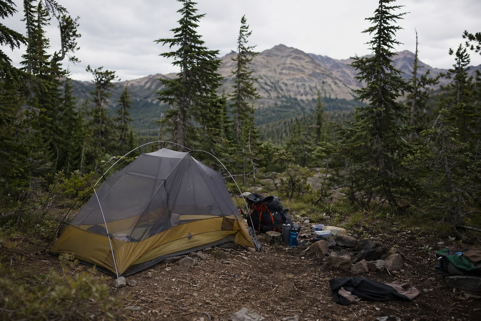 primitive camping featured image