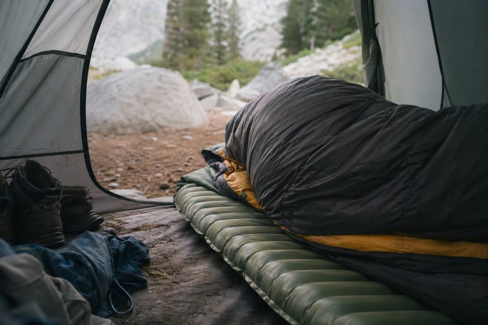 Most Comfortable way to sleep in a tent featured image