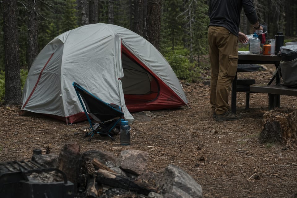 Walk up Campsite Cover